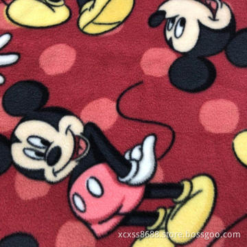 Good design polar fleece fabric anti pilling